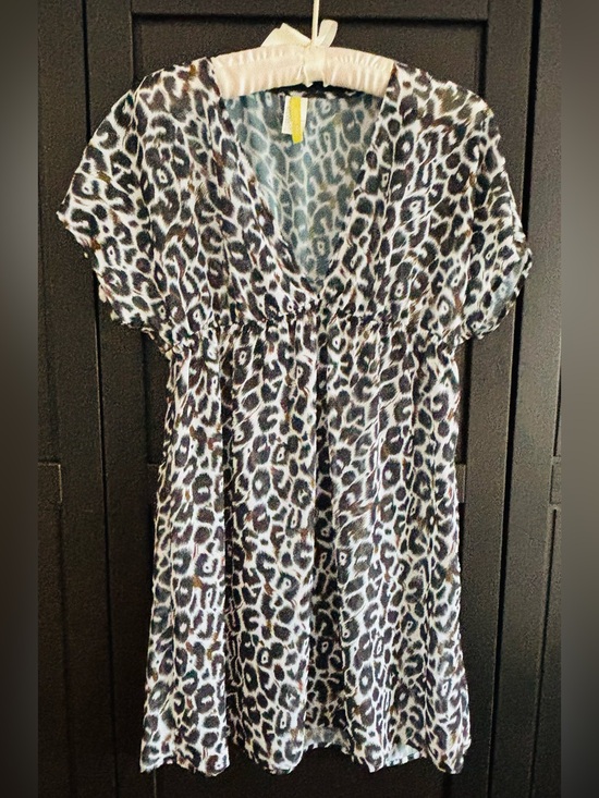 Gianni Bini Other - BCBG Leopard print swimsuit cover-up